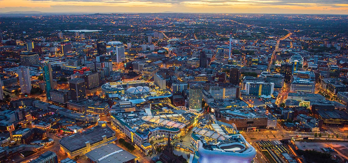 Birmingham Bullring destination. Photographer: Jason Hawkes